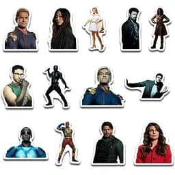 Стікерпак набір наклейок G-Toys The Boys 45 шт. (SP TB 01) - мініатюра 3