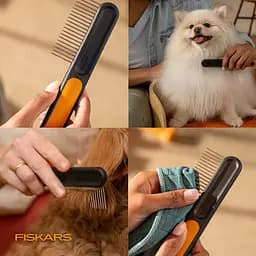 Гребінець для розчісування собак і котів Fiskars Wide Toothed Comb (2009134) - мініатюра 6