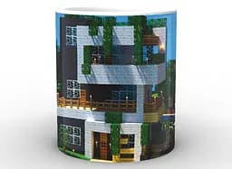 Кружка GeekLand Minecraft Майнкрафт будинок МС.02.025.686 - мініатюра 3