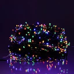 Новорічна гірлянда Різдвяна фея GarlandoPro 100 м 1000 LED чорний дріт Мультиколор CF1000L100MBML - мініатюра 2