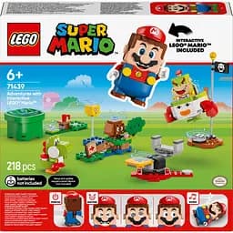 Конструктор LEGO Super Mario Приключения с интерактивным LEGO Марио 218 деталей (71439)
