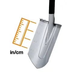 Лопата штикова загострена Fiskars Xact™ 120 см із школою (1066729) - мініатюра 5
