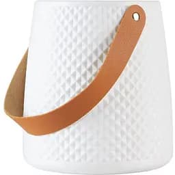 Ваза декоративная МВМ My Home, 17,5 см, белая (DH-FLOWERS-10 WHITE)