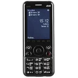 Кнопковий телефон 2E E240 Power чорний