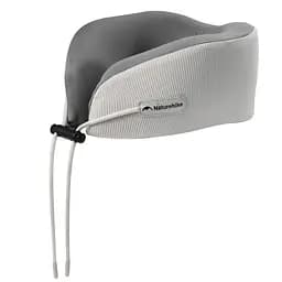 Подушка бавовняна для шиї з пам'яттю Naturehike CNK2450WS019 (Сірий)