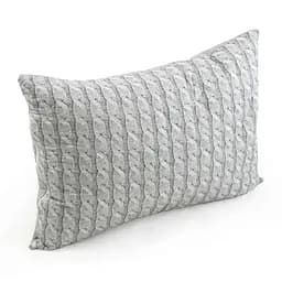 Подушка Руно 50х70 силиконовая на молнииGrey Braid 310.52СМ_Grey Braid