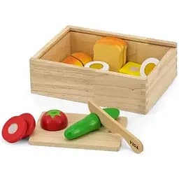 Іграшкові продукти Viga Toys Сніданок 44541 набір дерев'яних продуктів іграшок
