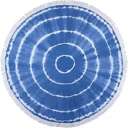 Полотенце пляжное Barine Pestemal 150х150 см синий (svt-2000022244442)