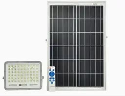 Вуличний LED ліхтар на сонячних батареях Yiwu 28.5х24.6х4.5 см прожектор світлодіодний вуличний 400 LED 300 Вт із сонячною панеллю HP-5-71 - мініатюра 3