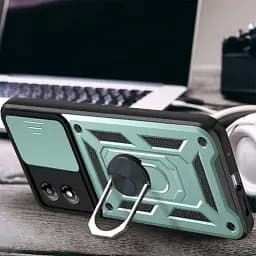 Панель BeCover Military для Motorola Moto E14 Dark Green (713054) - мініатюра 2