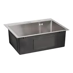 Кухонна мийка Lidz H5845 Brush 3.0/1.0 мм (LIDZH5845BRU3010), Нержавіюча сталь - мініатюра 3