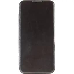 Шкіряний чохол-книжка Epik Belora для Xiaomi Redmi 9C Black