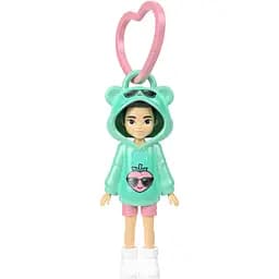 Мінілялька-брелок Polly Pocket у худі в асортименті (JMN38) - мініатюра 2