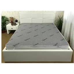 Наматрацник Руно Carbon водонепроникний 200х80 см сірий (817Carbon)