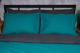 Набір наволочок Moon&Star Бязь Gold Люкс Gray Green 70х70 см 2 шт