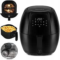 Аерогриль аерофритюрниця Zeegma Knapper GRAND Black