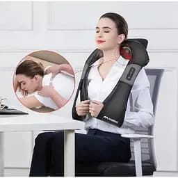 Масажер Maltec PRO-Comfy30W-02 для шиї, плечей і спини з підігрівом, термотерапією та 8 масажними кульками 30 Вт - мініатюра 3