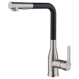 Cмеситель для кухни с выдвижным изливом нержавеющий Nett WSB-33 Нержавеющая сталь