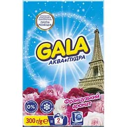 Пральний порошок Gala Аква-Пудра Французський аромат 300 г
