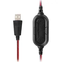 Ігрові навушники REAL-EL GDX-8100 Black/Red (EL124100055) [112568] - мініатюра 10