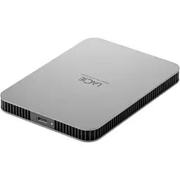 Зовнішній жорсткий диск LaCie Mobile Drive 2TB Moon Silver (STLP2000400) [132822] - мініатюра 5