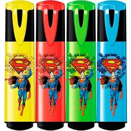 Набір текст-маркерів Maped Superman 4 шт. (MP.740733) - мініатюра 2