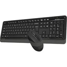 Комплект (клавіатура + миша) A4Tech Fstyler FG1010 Wireless Black/Grey [75005] - мініатюра 3