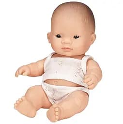 Лялька-пупс анатомічна Miniland, дівчинка-азіатка, 21 см (31126)