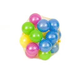 Шарики 00467 перламутровые 32 шт, 70 мм в сетке