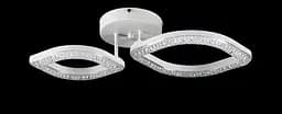 Люстра стельова LED Splendid Ray L2721/1+1, 48W, білий, з пультом, сучасний стиль