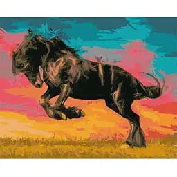 Картина по номерам Ideyka Величественный мустанг KHO4339 40х50 см