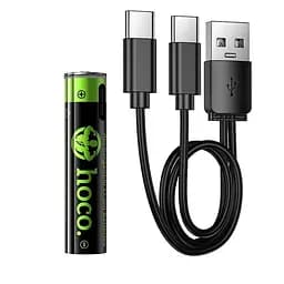 Батарейки Hoco JA4 AAA rechargeable lithium battery(2PCS)