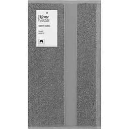 Рушник махровий Ardesto Splendid 30х50 см 100% бавовна сірий (ART2330GR) 