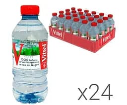 Vittel, 0,33 л, Упаковка 8 шт., Вітель, Вода мінеральна негазована, ПЕТ - мініатюра 2