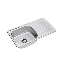 Кухонна мийка Kroner KRP Satin-7642 (0,8 мм) CV025282, Satin - мініатюра 4