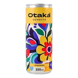 Напій безалкогольний Otaka Комбуча Класична слабогазований 250 мл - мініатюра 2