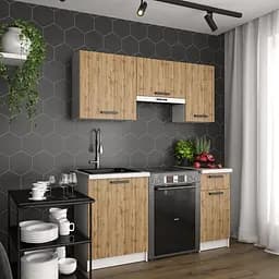 Кухня модульная MebelStar Nika 1,6 м Дуб тахо (MBS-1456)