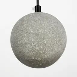 Підвіс MOON CONCRETE у вигляді сірої бетонної кулі Line.F MJ 169-100 GR - мініатюра 6
