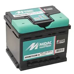 Акумулятор 6СТ-47A MIDAC HERMETICUM, 12V, 47Ah (-/+) низький Євро, EN450А