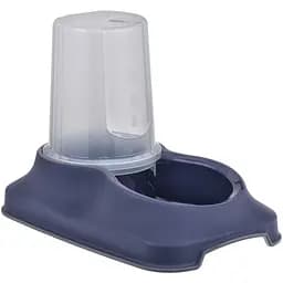 Миска с контейнером для воды/корма Irak Plastik PT-200, 1.5 л синяя