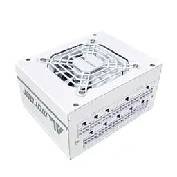 Блок питания 850 Вт, ALmordor SFX, белый, модульный, 80+ золотистый, ATX3.1, Active PFC, 80 мм, 4xMolex/8xSATA/3x6+2-pin