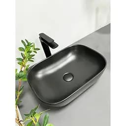 Умивальник VBI Ravenna black matt накладний VBI-011203, Чорний матовий