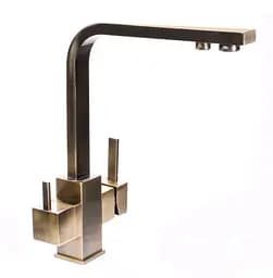 Змішувач для кухні під осмос Globus Lux GLLR-0111-9-Bronze Бронза - мініатюра 5