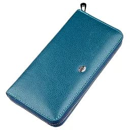 Кожаный женский кошелек-клатч ST Leather 10х20 см acs0015895