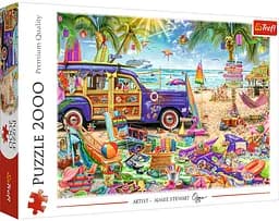 Набір Пазли - (2000 елм.) - "Відпочинок у тропіках"