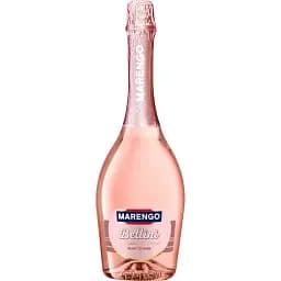 Напій винний слабоалкогольний Marengo Bellini ігристий рожевий солодкий 6-8% 0.75 л 