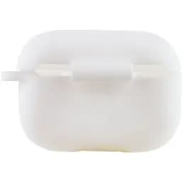 Чохол Silicone Case + Carbine для Apple AirPods Pro 2 White [74292] - мініатюра 3