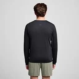 Кофта Saucony Stopwatch Long Sleeve Black L (1097-SAM800379-BK L) - мініатюра 2