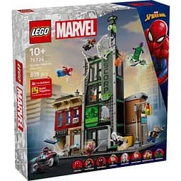 Конструктор LEGO Marvel Super Heroes Человек-паук против Оскорпа 808 деталей (76324)