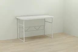 Комп'ютерний стіл Ferrum-decor Раян 75x120x60 білий ДСП Білий 32мм (FRD-101136) - мініатюра 3